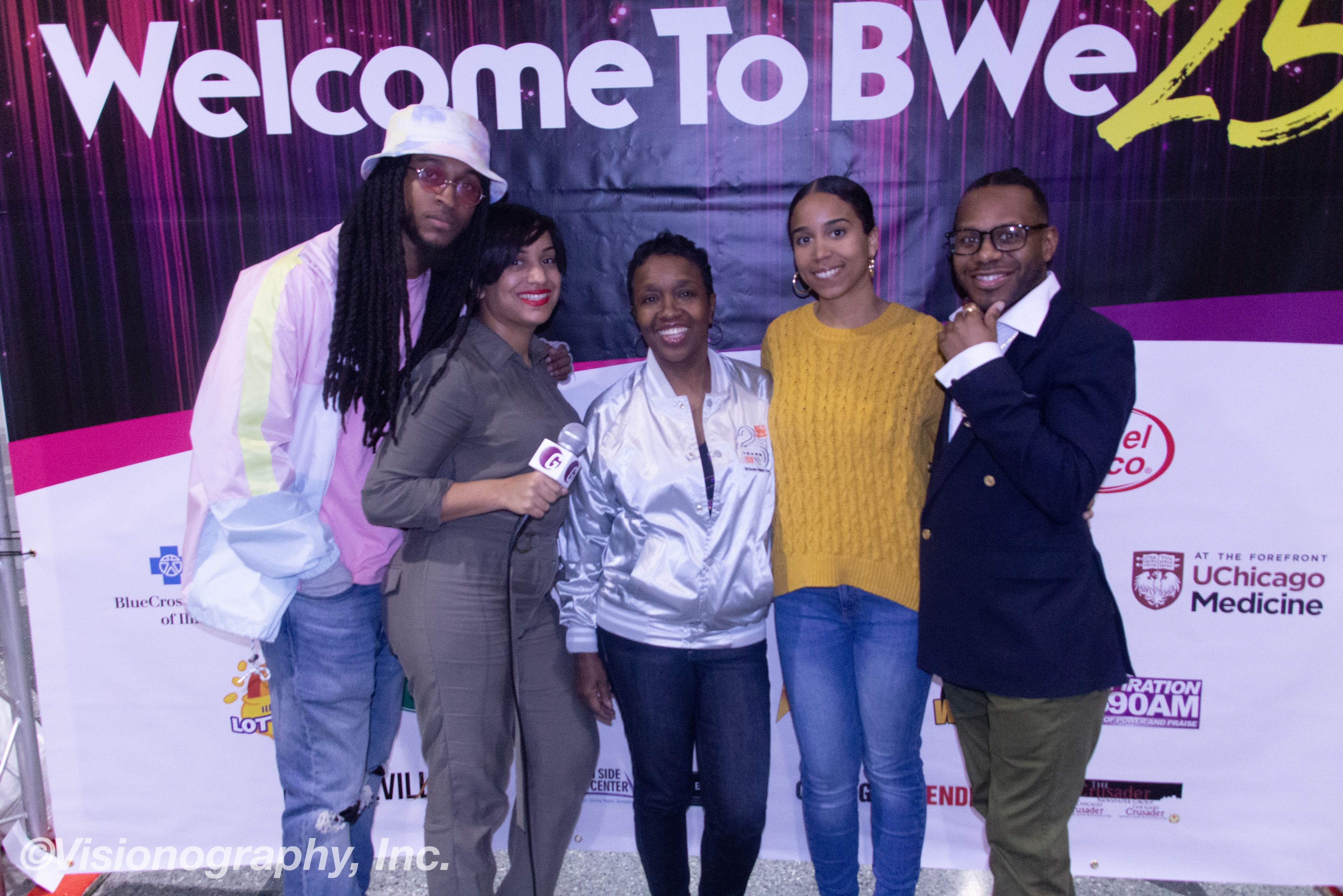 Donnel Perry, Ajshra Harper, Merry Green, Briea Chanel and Minister Israel Azaiah