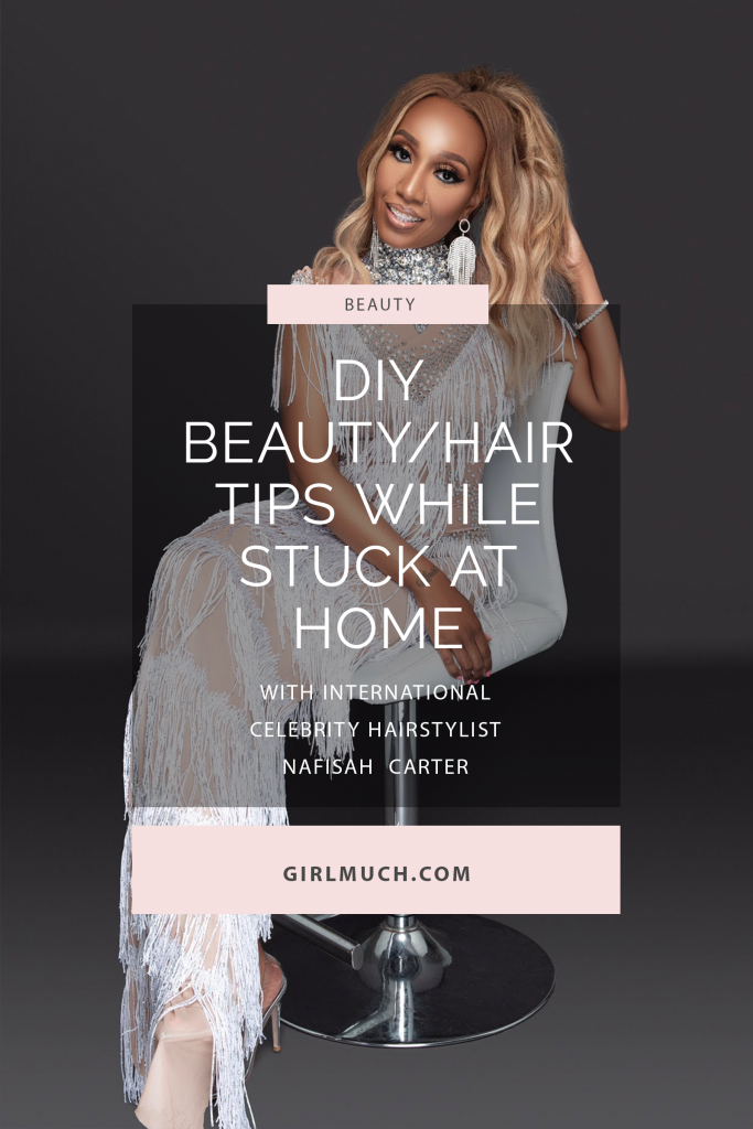 Meet Nafisah Carter, an international celebrity hairstylist who began her career at Rita Hazan Salon that is well known for slaying the manes of Beyonce, Kim Kardashian and Jennifer Lopez. In this Q&A, she shares her coming-of-age beauty story and a few must have DIY hair care tips!
